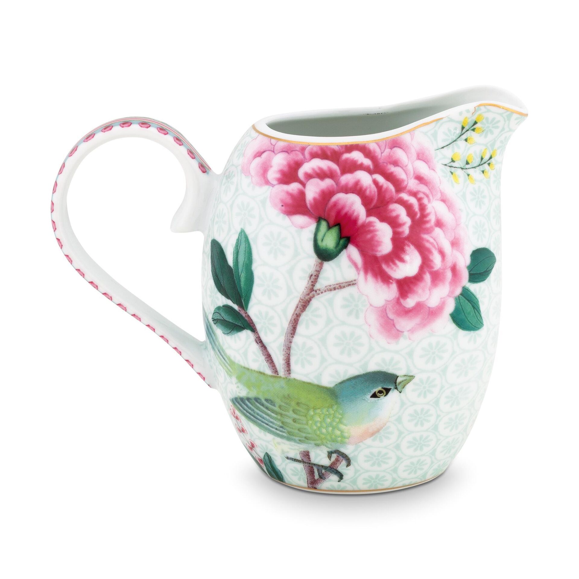 Blushing Birds Beyaz Sütlük