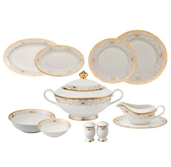 Weimar Eleonore Of Neuburg 12 Kişilik 63 Parça Yemek Takımı