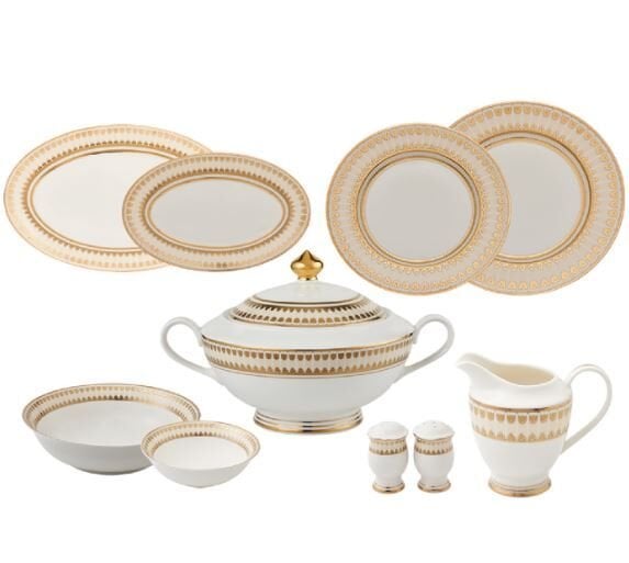 Weimar Joanna Of Bavaria 12 Kişilik 63 Parça Yemek Takımı