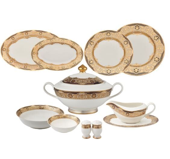 Weimar Hilda Of Nassau 12 Kişilik 63 Parça Yemek Takımı