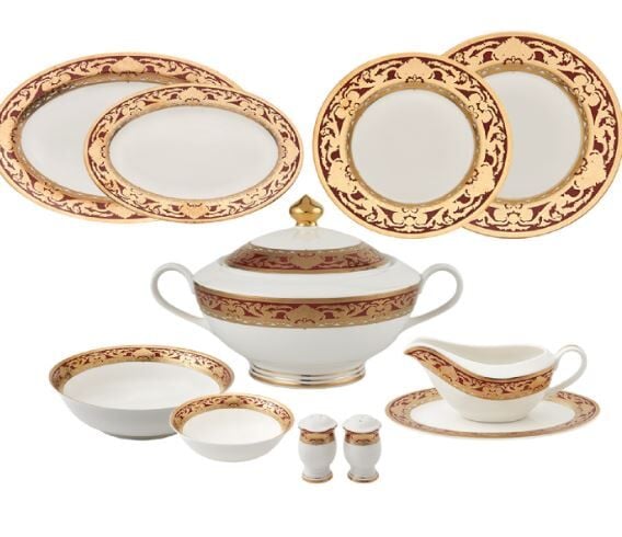 Weimar Amalia Of Habsburg 12 Kişilik 63 Parça Yemek Takımı