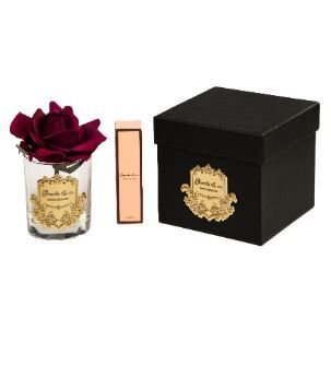 1 Gül Bordo Gold Logo Oval Cam