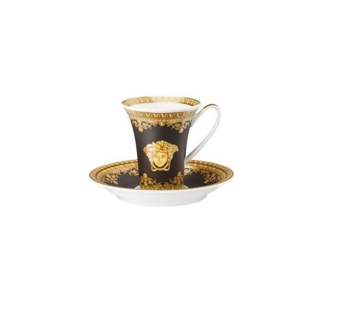 Baroque Nero Kahve Fincanı 90 ml