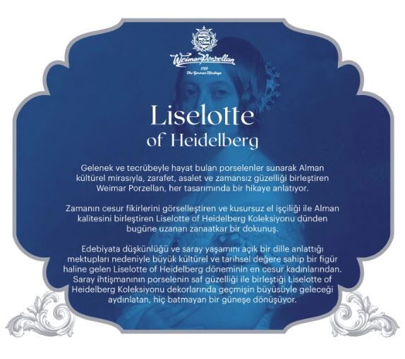 Weimar Liselotte Of Heidelberg 63 Parça 12 Kişilik Yemek Takımı