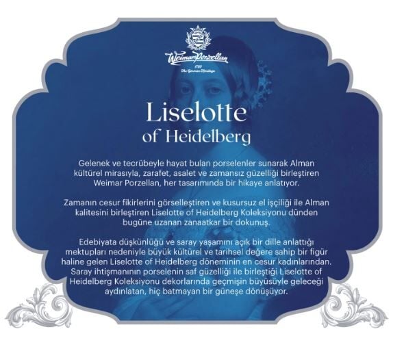 Weimar Liselotte Of Heidelberg 63 Parça 12 Kişilik Yemek Takımı