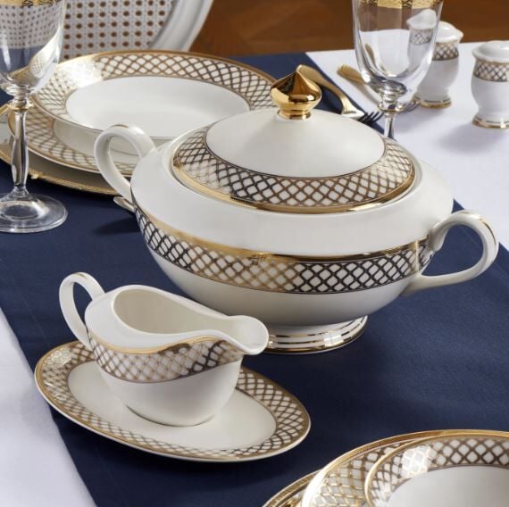 Weimar Bertha Of Swabia 63 Parça 12 Kişilik Yemek Takımı