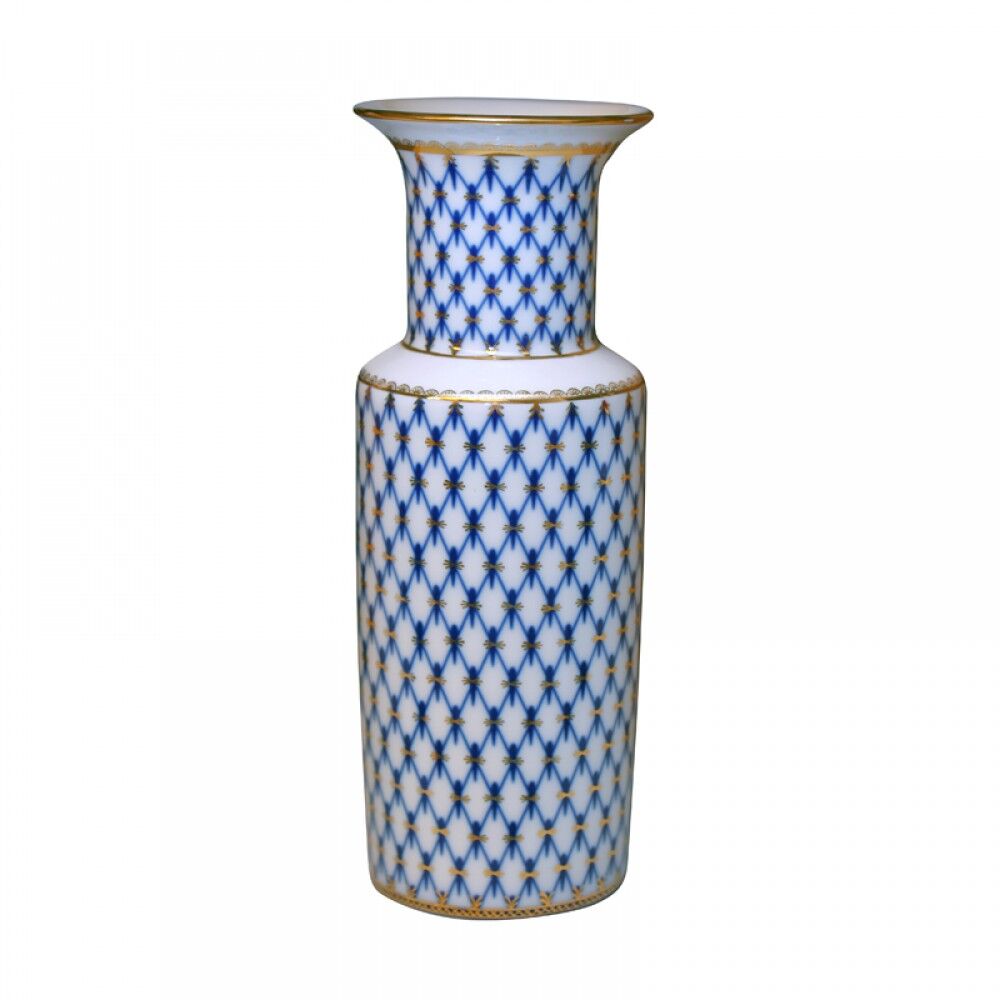 Cylinder Cobalt Net Vazo