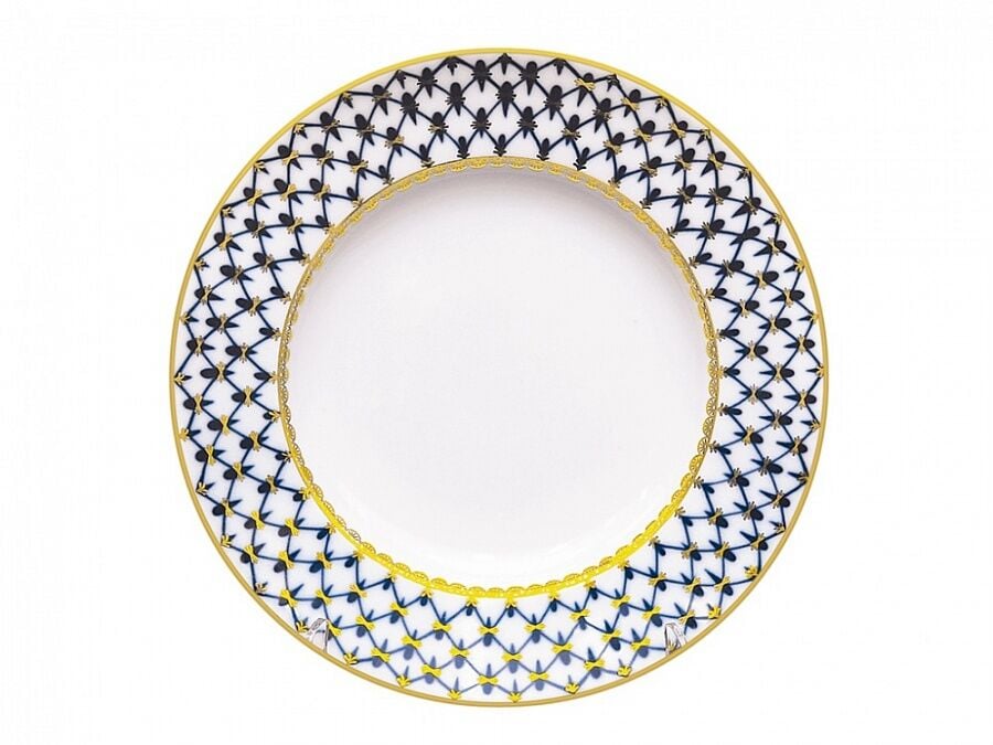 Small plate 180 mm Cobalt Net