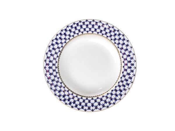 Deep Cobalt Net Çukur Tabak  22 CM