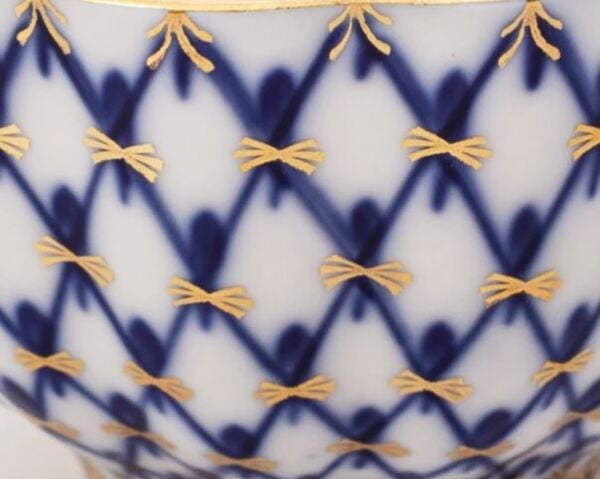 Çay Fincanı ve Tabağı Tulip Cobalt net