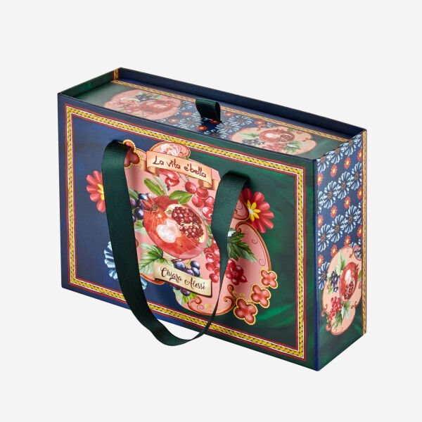 Mavi Yeşil Porselen Kahve Fincan Seti 120 ml