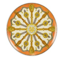 HORSES TATLI TABAĞI TURUNCU 21 cm