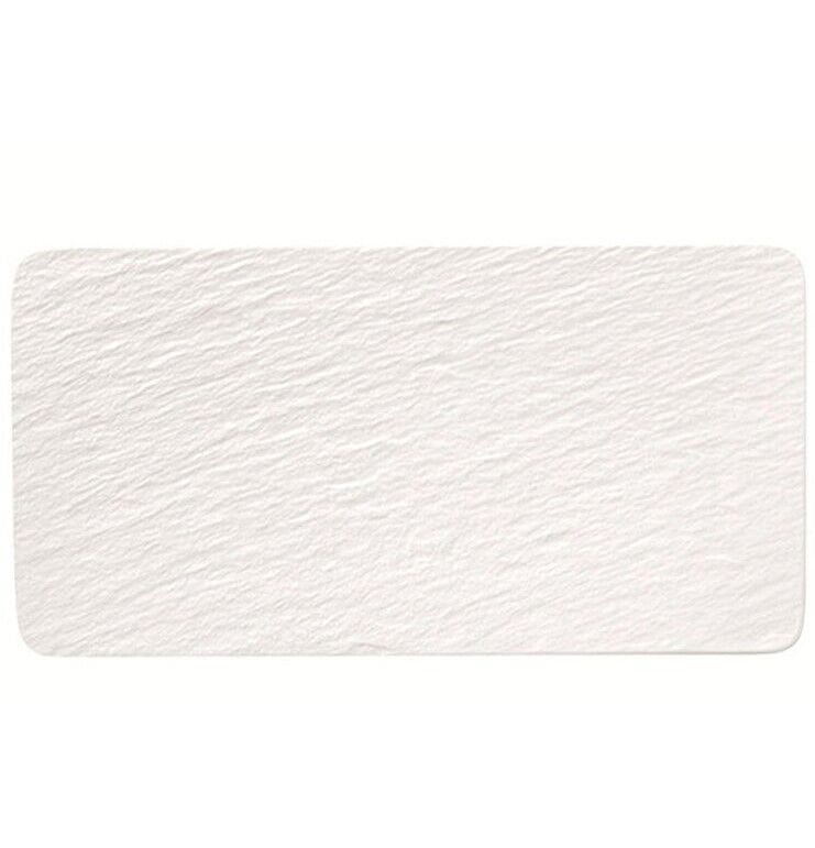 Manufacture Rock Blanc Servis Tabağı
