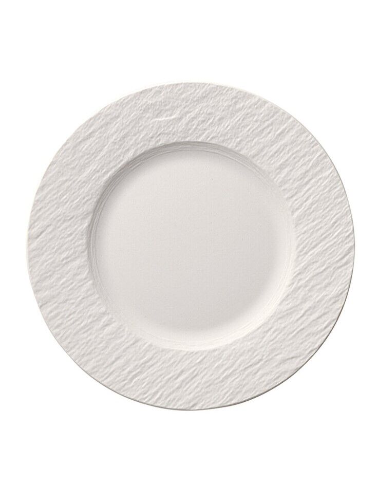 Manufacture Rock Blanc Düz Tabak 22cm
