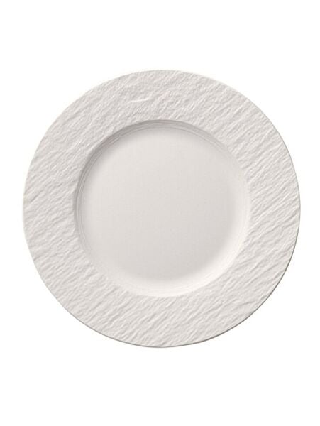 Manufacture Rock Blanc Düz Tabak 22cm