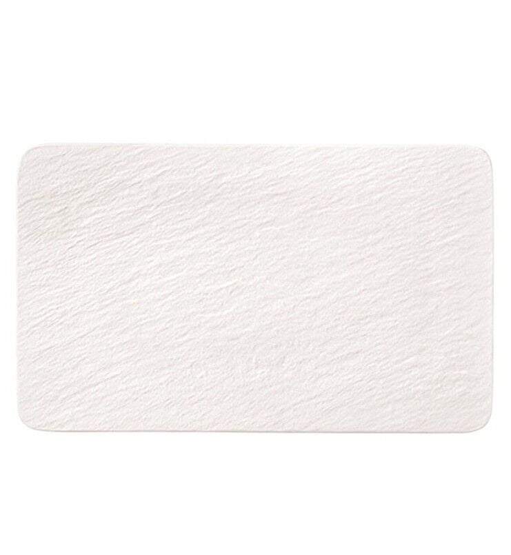 Manufacture Rock Blanc Servis Tabağı