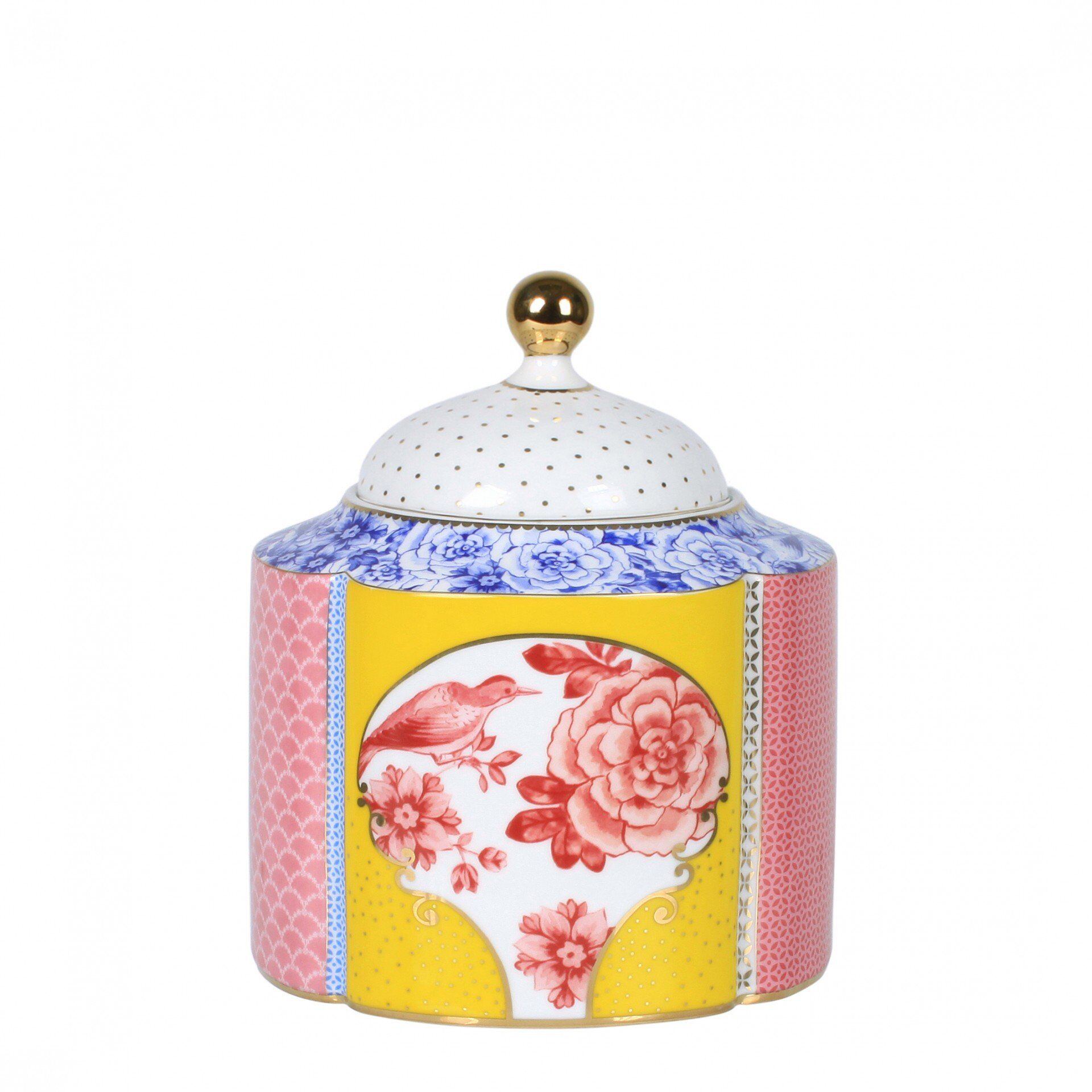 Royal Pembe / Sarı Küçük Küp