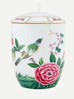 Blushing Birds Beyaz Küp 1500 ml