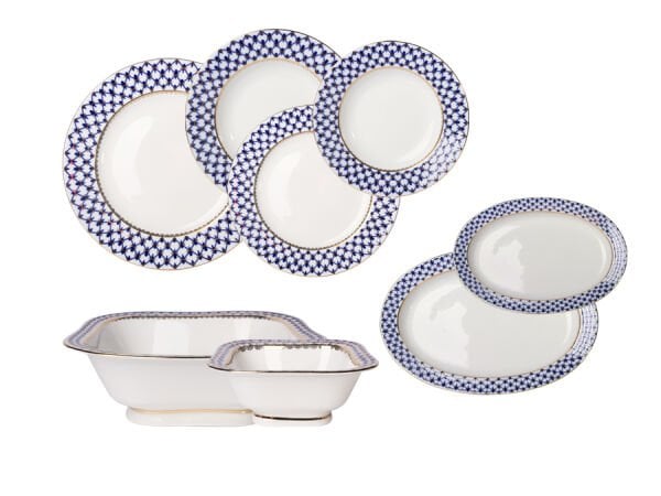 Dinner set 6/24 Youth Cobalt net