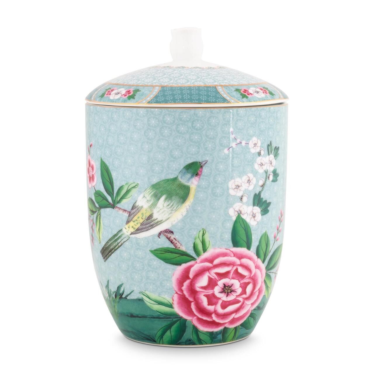 Blushing Birds Mavi Küp 1500 ml