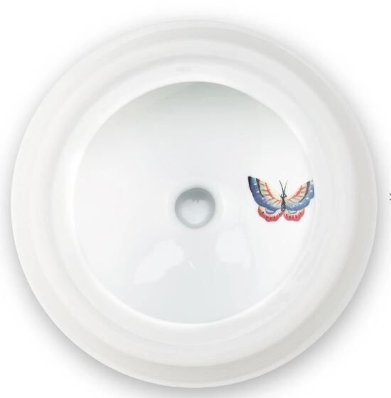 Blushing Birds Haki Küp 1500 ml