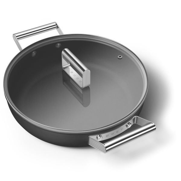 Cookware Krem Pilav Tenceresi Cam Kapaklı 28 cm