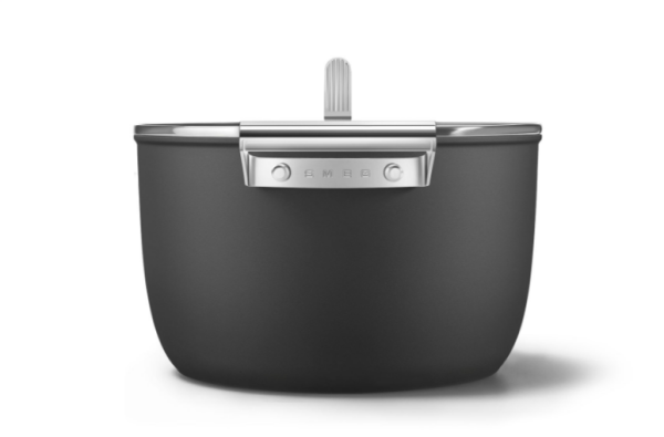 Coockware Siyah Tencere Cam Kapaklı 26 cm