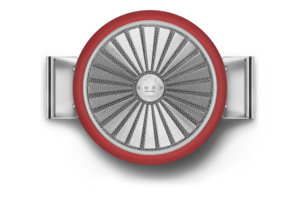 Coockware Kırmızı Tencere Cam Kapaklı 26 cm