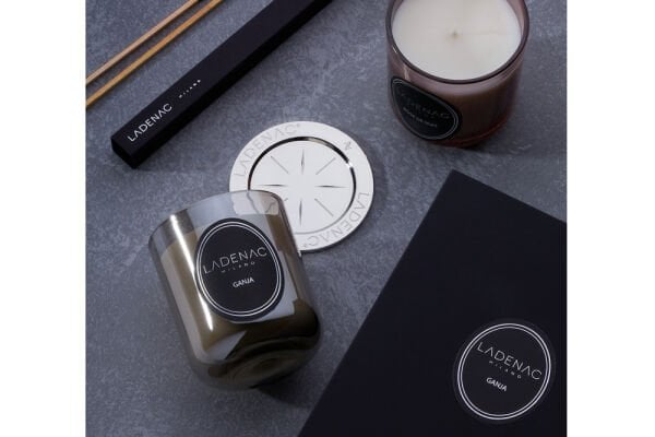 Ladenac Urban Senses Lead Grey AROMATIC LOUNGE candle in jar 200gr