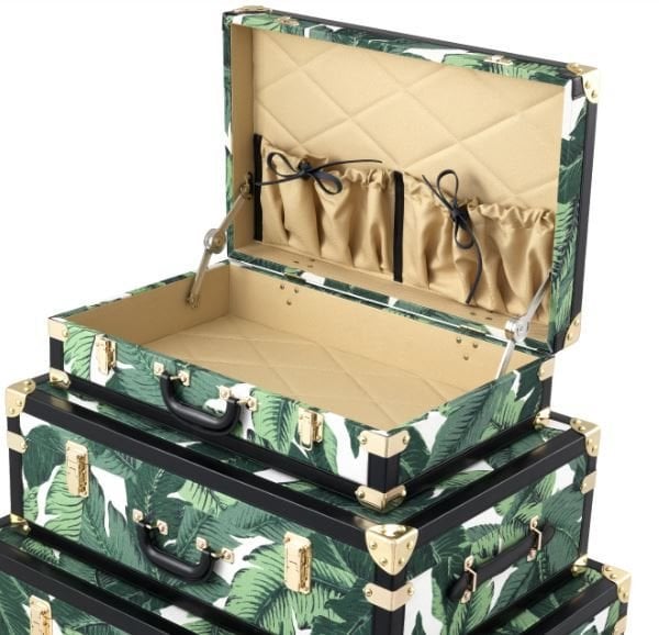 Trunk Bittersweets S/3 Mustique Green