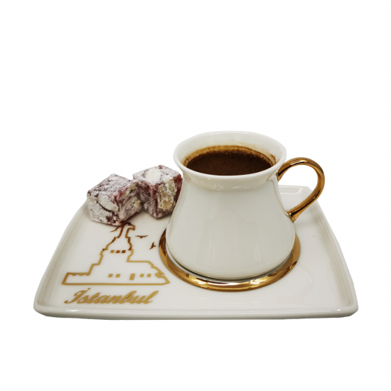 KIZ KULESİ EFSANESİ KAHVE FİNCAN TAKIMI 2Lİ