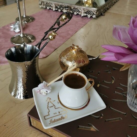 KIZ KULESİ EFSANESİ KAHVE FİNCAN TAKIMI 2Lİ