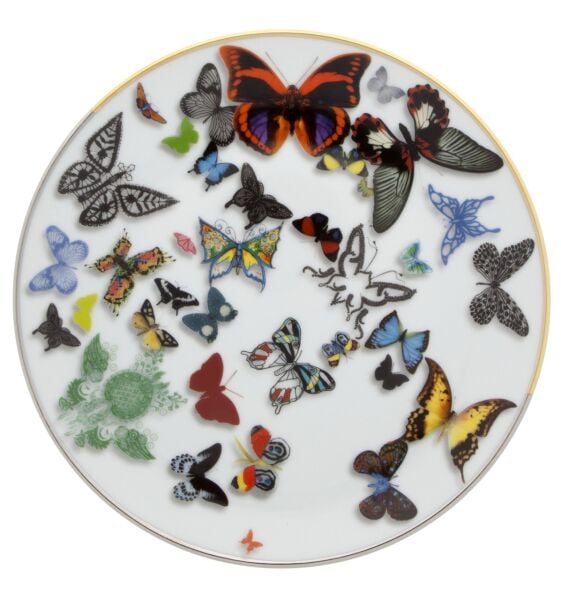 BUTTERFLY PARADE Pasta Tabağı 19 cm