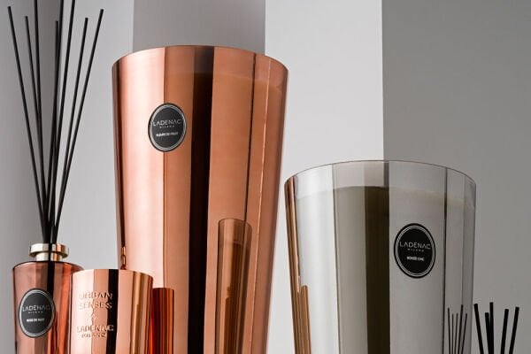 Ladenac Urban Senses Rose Gold FLEURS DE FRUIT candle in jar 8500gr