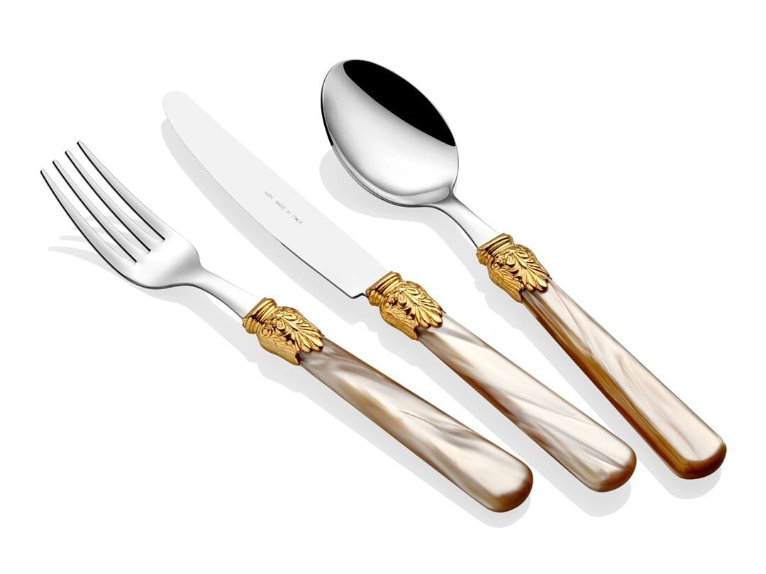 ELENA RİNG ŞAMPANYA 75 PARÇA ÇATAL BIÇAK SETİ