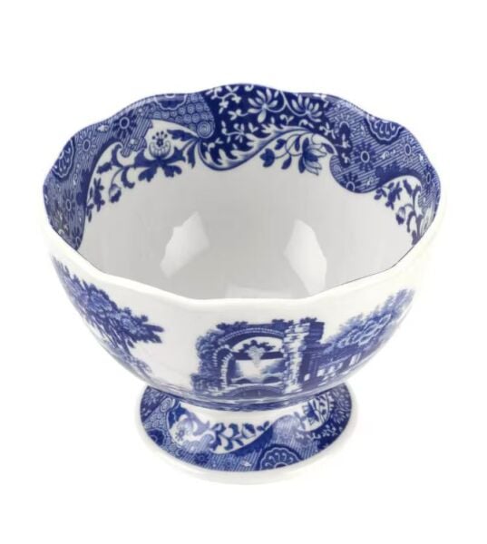 Blue Italian Ayaklı Kase 12 cm