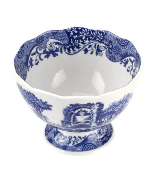 Blue Italian Ayaklı Kase 12 cm