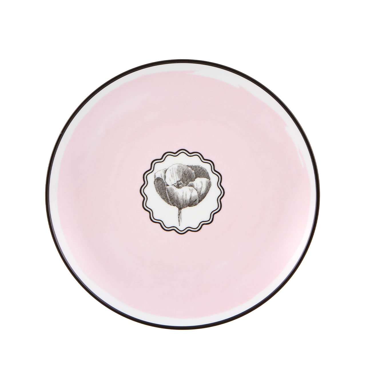 HERBARIAE Pembe Kahvaltı Tabağı 23 cm