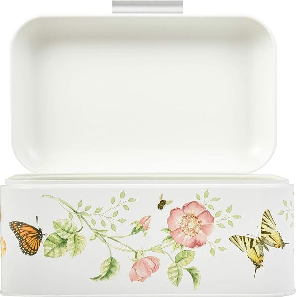 LENOX BUTTERFLY MEADOW- EKMEK KUTUSU, 29 CM