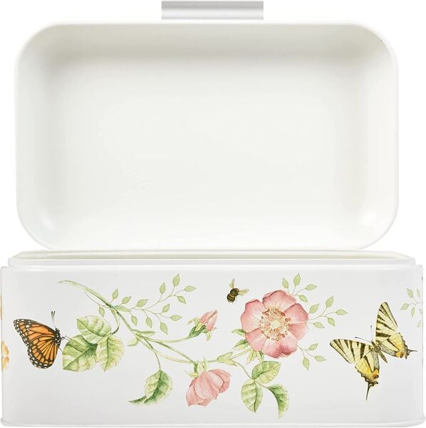 LENOX BUTTERFLY MEADOW- EKMEK KUTUSU, 29 CM