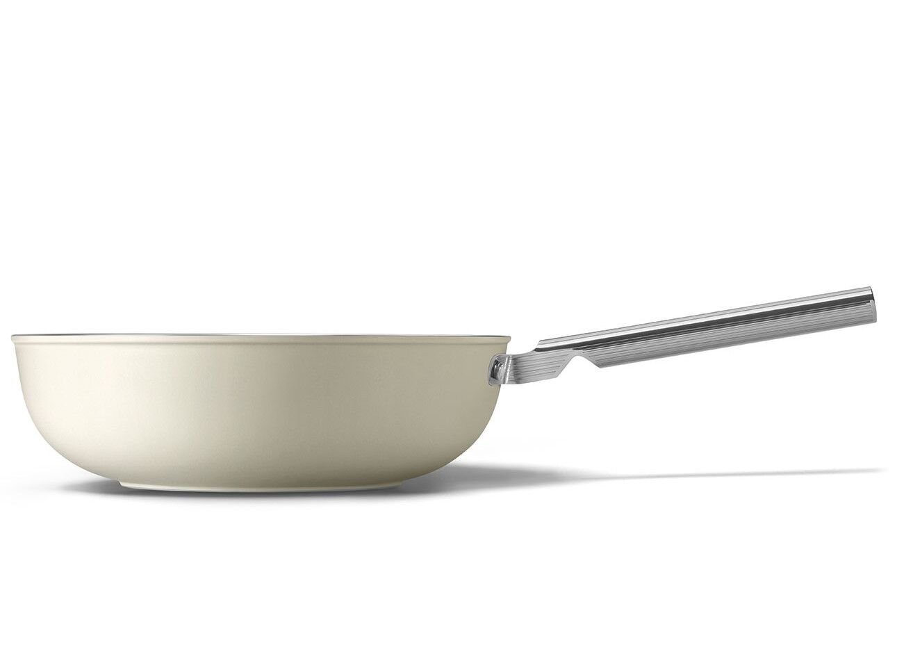 Cookware 50'S Style Krem WOK Tava 30 cm