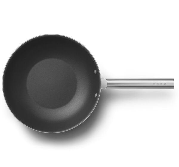 Cookware 50'S Style Krem WOK Tava 30 cm