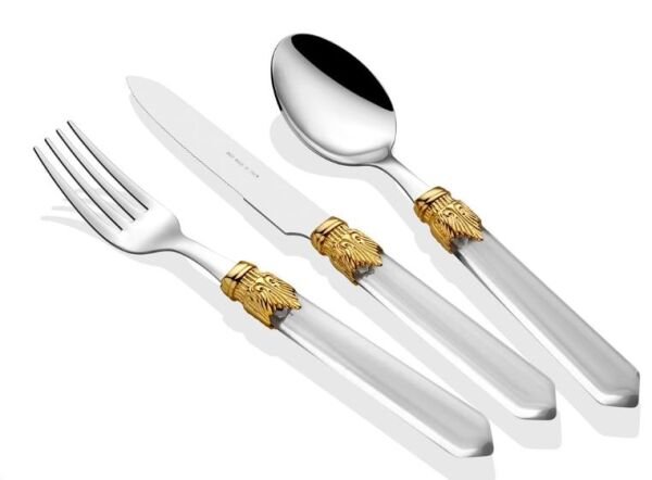 Venezia Ring Şeffaf 75 Parça Çatal Bıçak Seti