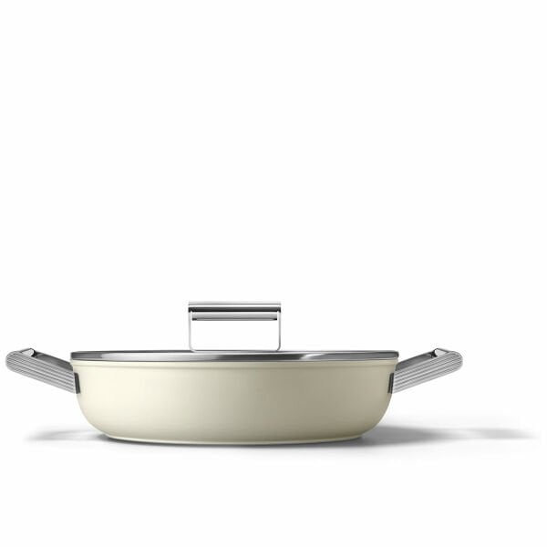 Cookware Siyah Pilav Tenceresi Cam Kapaklı 28 cm