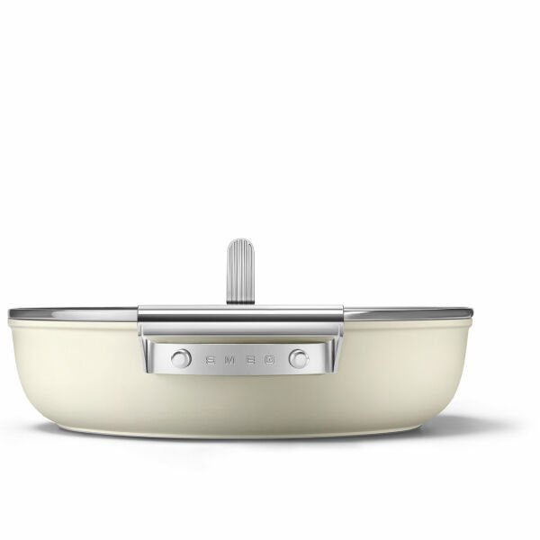 Cookware Siyah Pilav Tenceresi Cam Kapaklı 28 cm