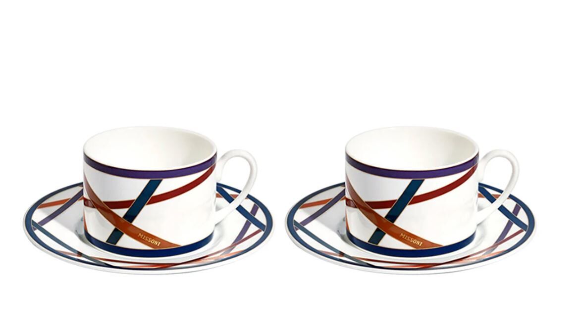 Nastri Çay/Kahve Fincan ve Tabağı