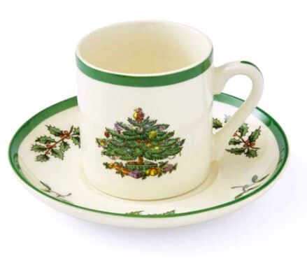 CHRİSTMAS TREE ESPRESSO FİNCAN+TABAĞI