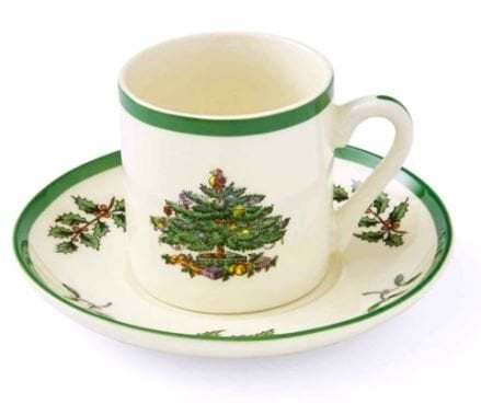 CHRİSTMAS TREE ESPRESSO FİNCAN+TABAĞI