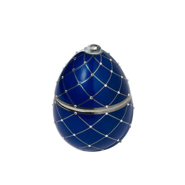 Ladenac Bois de Roussie Candle 220gr in ceramic DARK BLUE SILVER STRIP