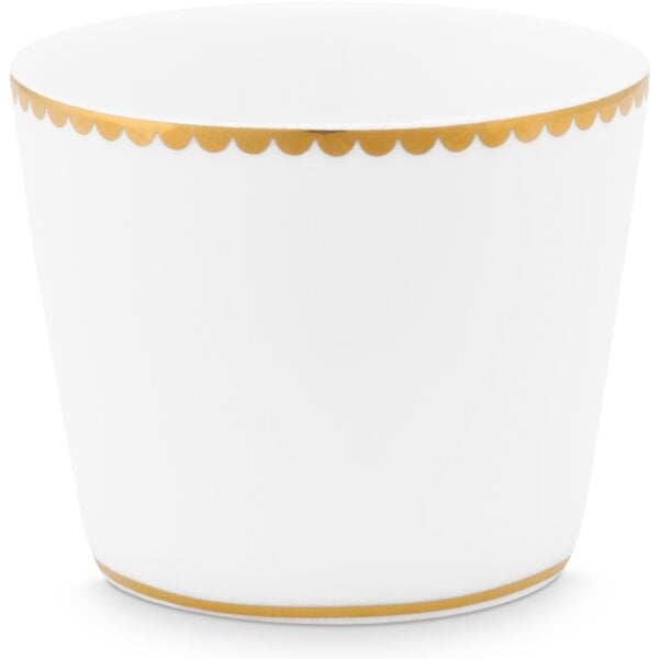 Love Bird Beyaz Madalyon Desenli Yumurtalık